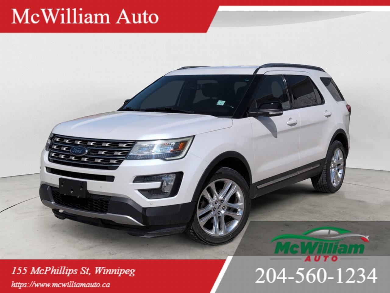 Used 2016 Ford Explorer XLT 4x4 l Htd Seats l PWR Liftgate l Remote Start for sale in Winnipeg, MB