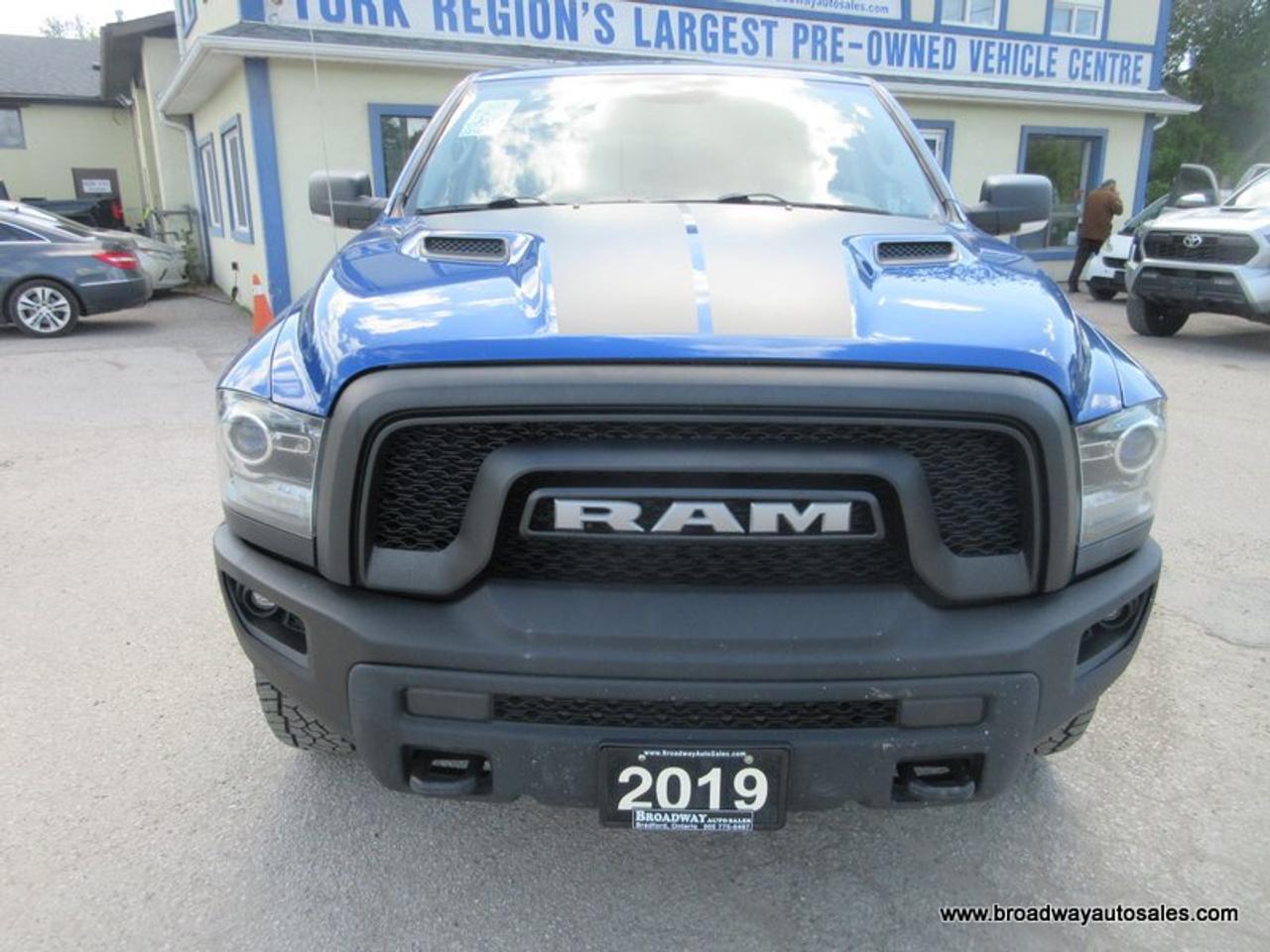 2019 RAM 1500 POWER EQUIPPED TRADESMEN-CLASSIC-MODEL 5 PASSENGER 5.7L - V8.. 4X4.. CREW-CAB.. SHORTY.. NAVIGATION.. HEATED SEATS & WHEEL.. BACK-UP CAMERA.. Photo4