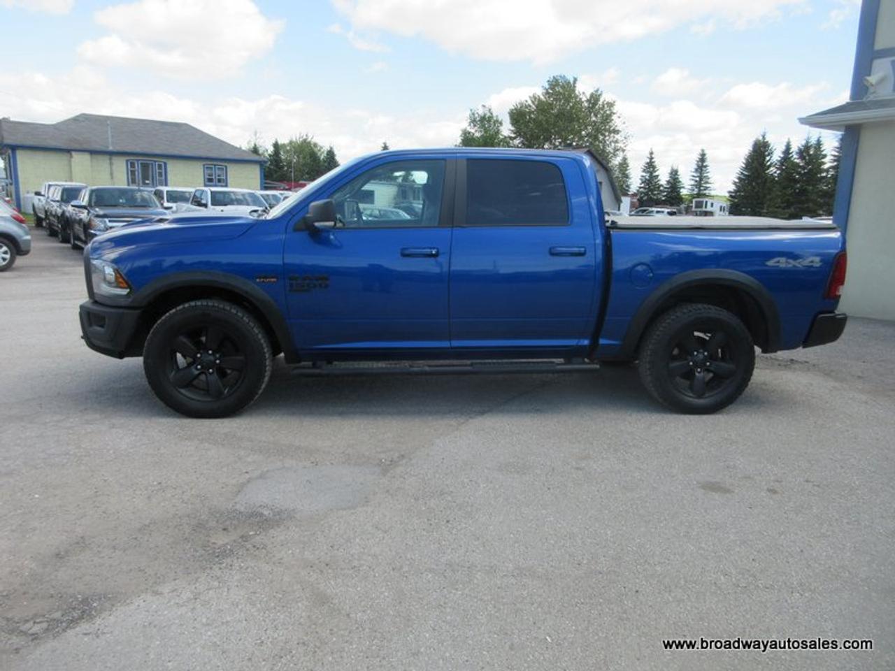 2019 RAM 1500 POWER EQUIPPED TRADESMEN-CLASSIC-MODEL 5 PASSENGER 5.7L - V8.. 4X4.. CREW-CAB.. SHORTY.. NAVIGATION.. HEATED SEATS & WHEEL.. BACK-UP CAMERA.. Photo3