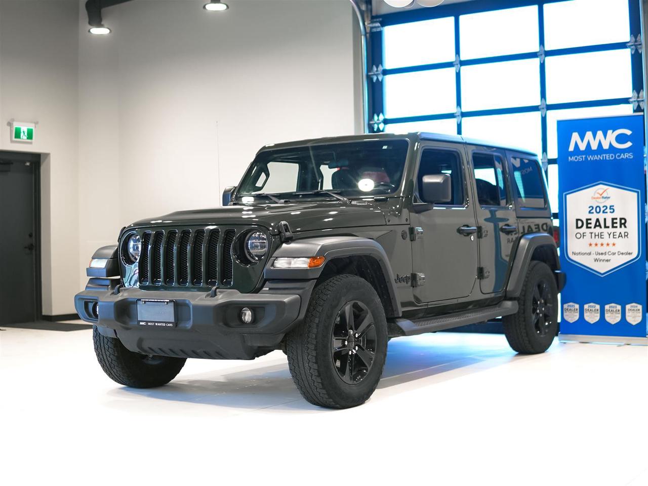 2021 Jeep Wrangler UNLIMITED SPORT ALTITUDE | 4X4 | 2 TOPS | NO ACCIDENTS Photo