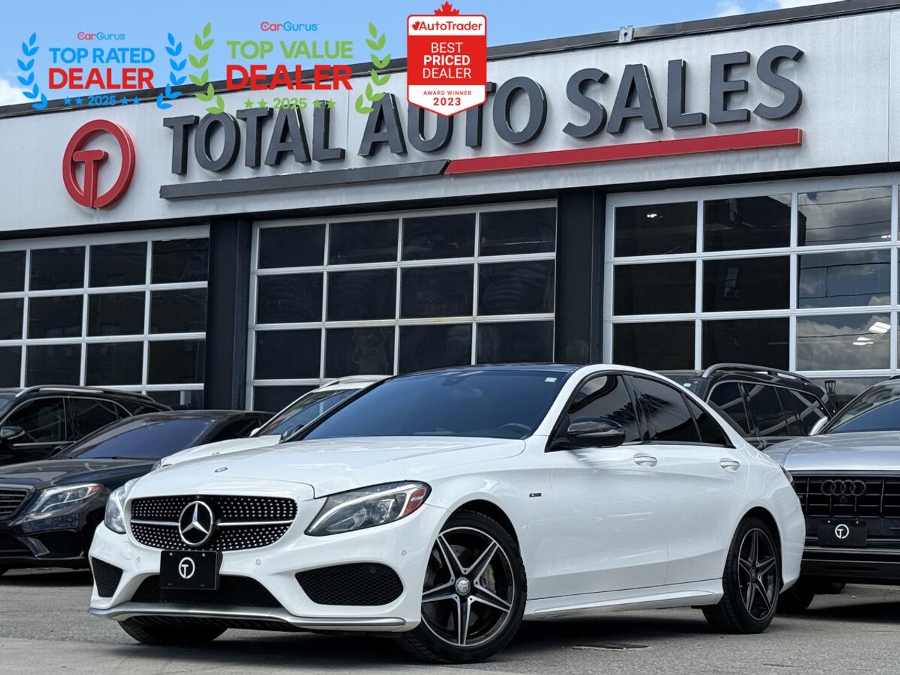 Used 2016 Mercedes-Benz C-Class 450 //AMG | CARBON FIBER PKG | RED LEATHER | for sale in North York, ON