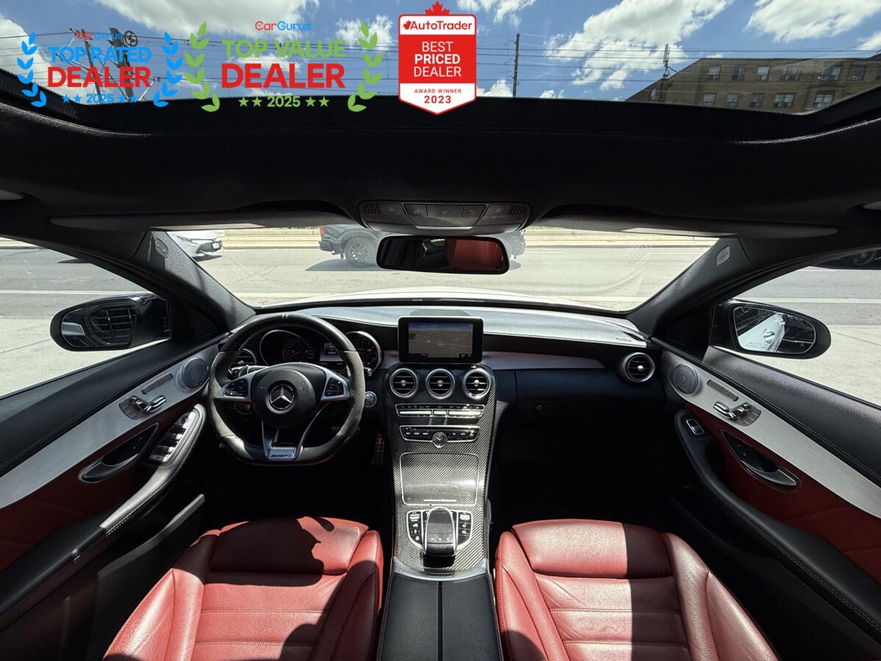2016 Mercedes-Benz C-Class 450 //AMG | CARBON FIBER PKG | RED LEATHER | Photo