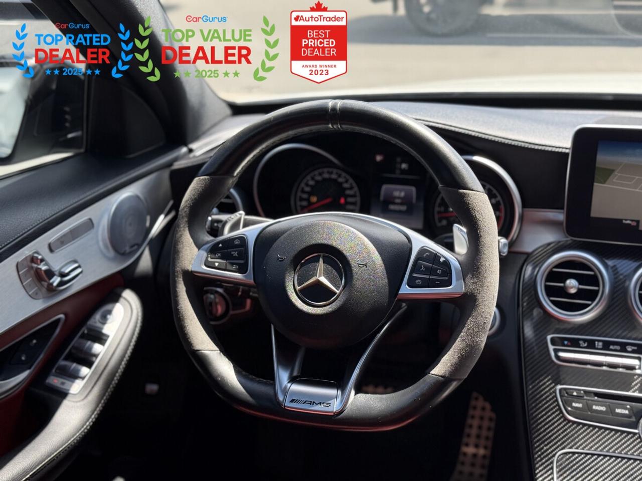 2016 Mercedes-Benz C-Class 450 //AMG | CARBON FIBER PKG | RED LEATHER | Photo