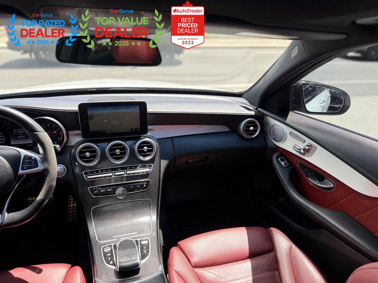 2016 Mercedes-Benz C-Class 450 //AMG | CARBON FIBER PKG | RED LEATHER | Photo