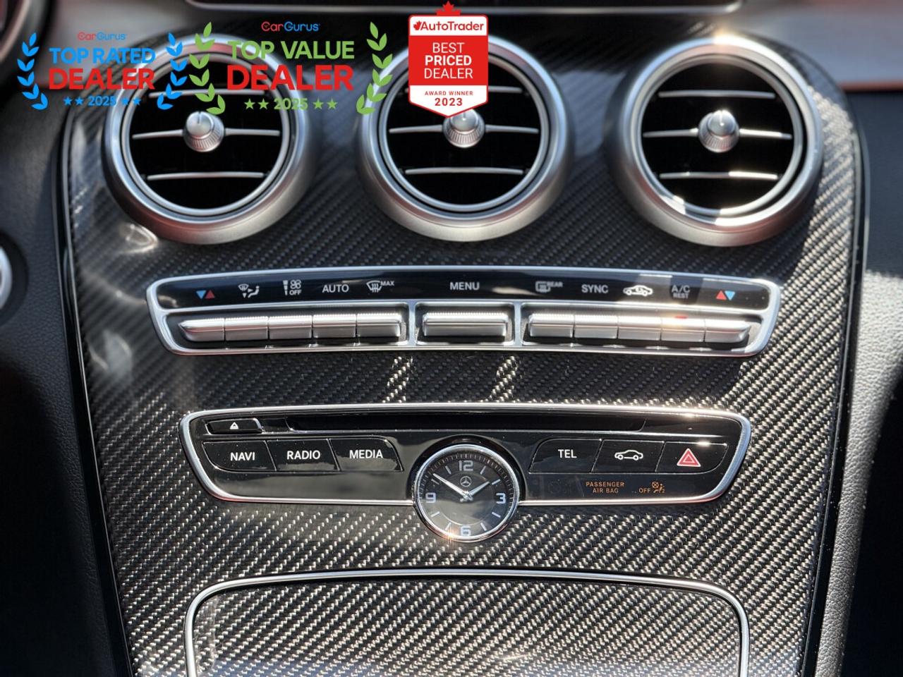 2016 Mercedes-Benz C-Class 450 //AMG | CARBON FIBER PKG | RED LEATHER | Photo