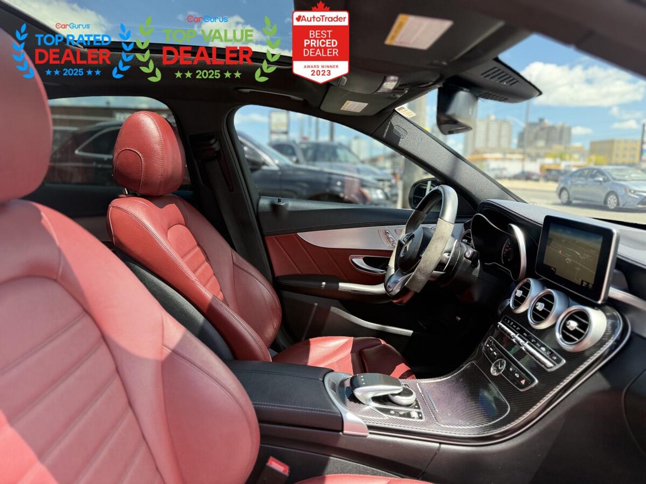 2016 Mercedes-Benz C-Class 450 //AMG | CARBON FIBER PKG | RED LEATHER | Photo