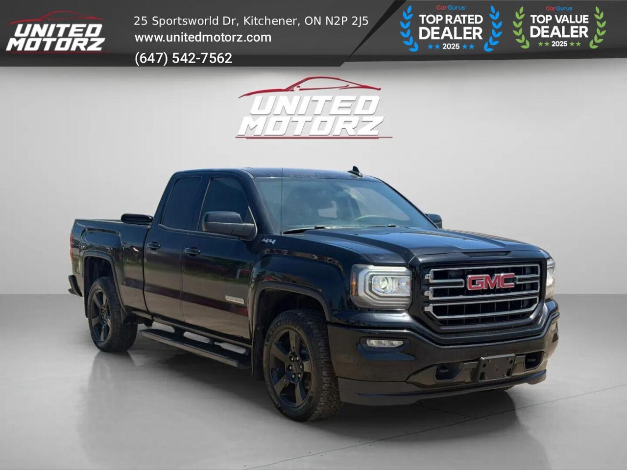2016 GMC Sierra 1500 4WD DOUBLE CAB 143.5" 5.3L V8 Elevation~SAFETY CER Photo