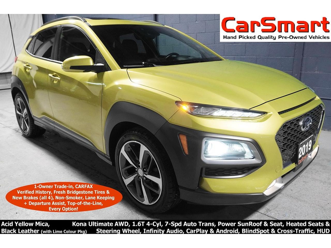 Used 2019 Hyundai KONA Ultimate for sale in Niagara Falls, ON