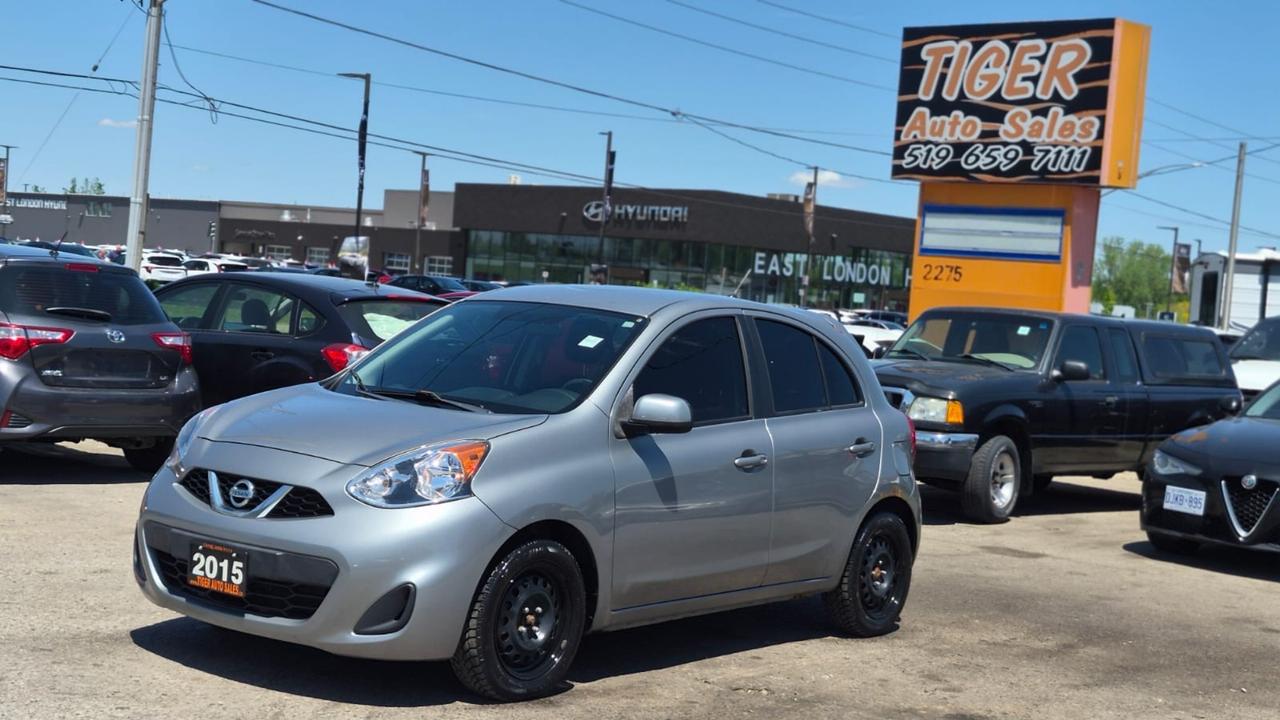 2015 Nissan Micra SV, ONE OWNER, AUTO, NON CVT, 157KMS, CERTIFIED