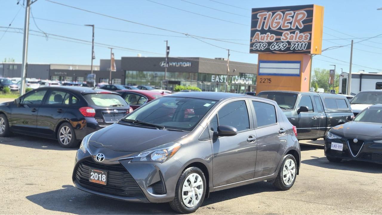 2018 Toyota Yaris LE, AUTO, HATCH, ONLY 74,000KMS, LOW KMS, CERT
