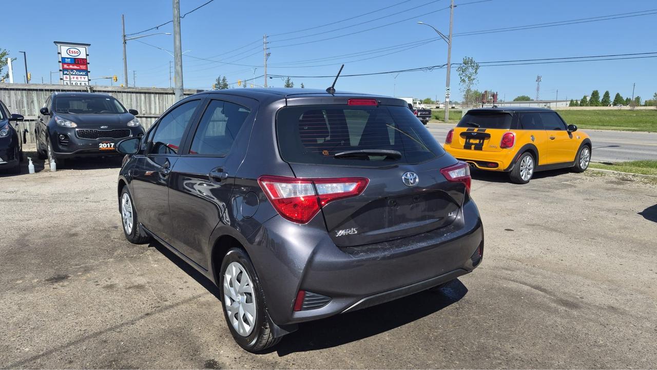 2018 Toyota Yaris LE, AUTO, HATCH, ONLY 74,000KMS, LOW KMS, CERT Photo2