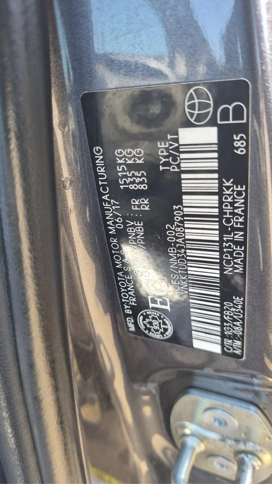 2018 Toyota Yaris LE, AUTO, HATCH, ONLY 74,000KMS, LOW KMS, CERT Photo