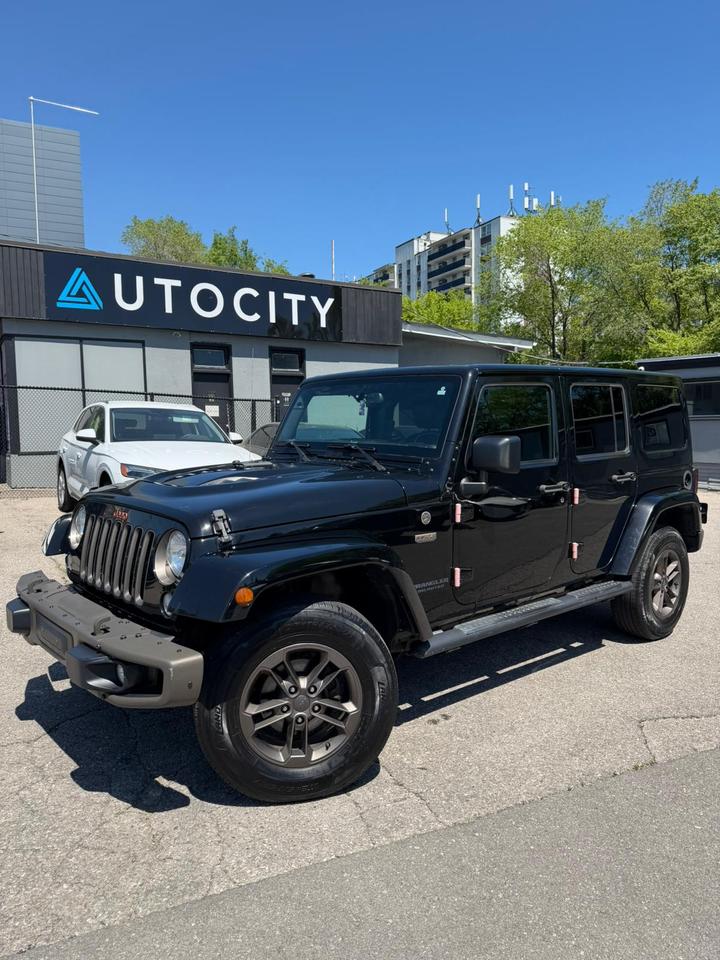2017 Jeep Wrangler UNLIMITED SAHARA|75th Anniversary|3.6L|CLEAN TITLE Photo