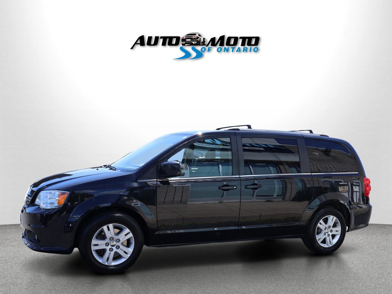 2018 Dodge Grand Caravan CREW PLUS CERTIFIED *SERVICE RECORDS* CAMERA NAV BLUETOOTH DVD LEATHER HEATED SEATS CRUISE ALLOYS Photo2