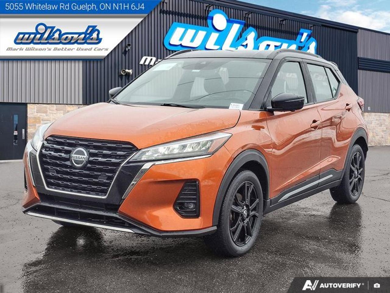 2021 Nissan Kicks SR | Leather | Heated Seats | Remote Start | Bose Audio | CarPlay + Android | Keyless Entry & More ! Photo0