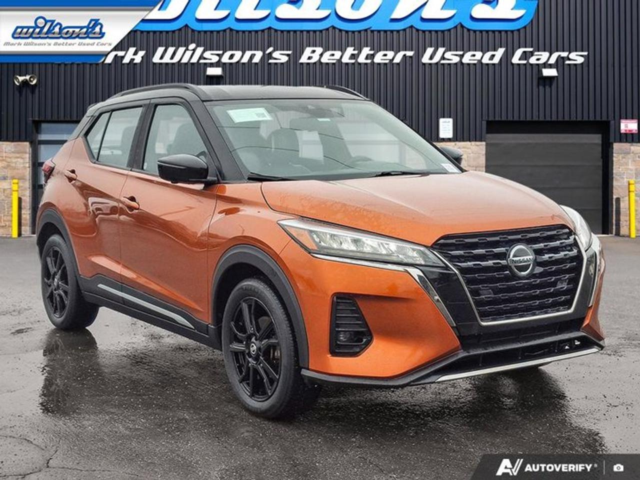 2021 Nissan Kicks SR | Leather | Heated Seats | Remote Start | Bose Audio | CarPlay + Android | Keyless Entry & More ! Photo