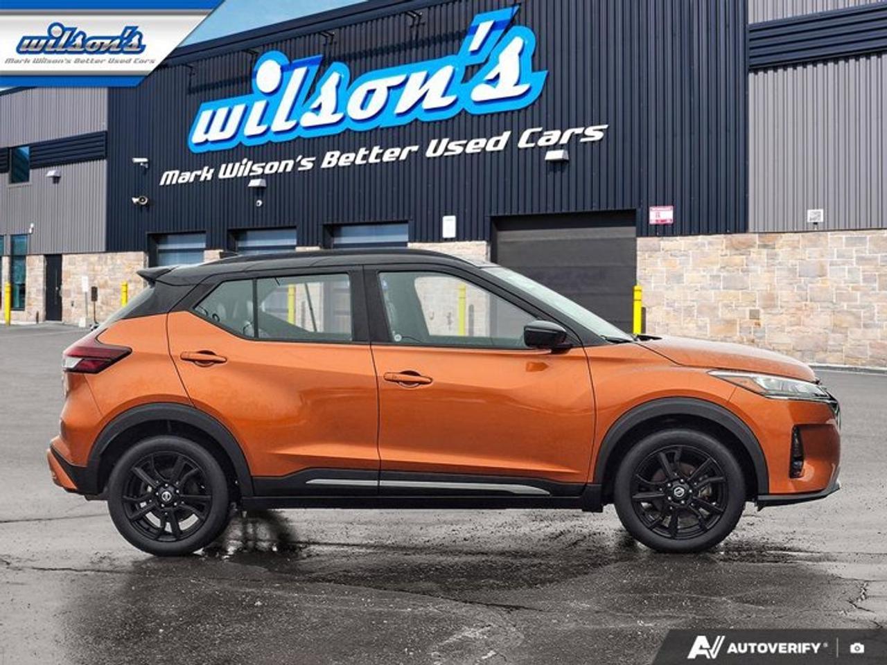 2021 Nissan Kicks SR | Leather | Heated Seats | Remote Start | Bose Audio | CarPlay + Android | Keyless Entry & More ! Photo