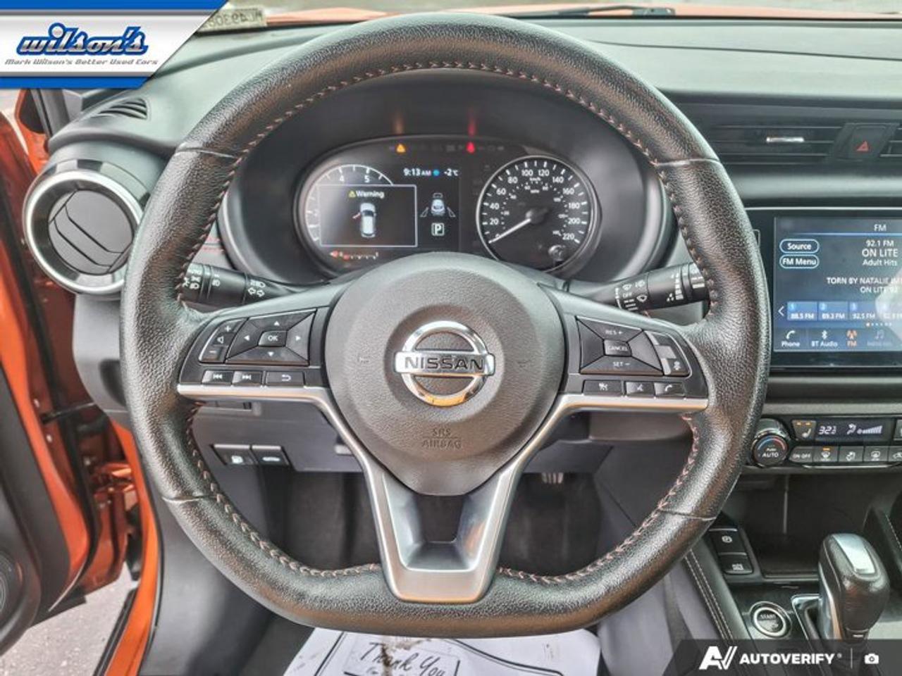 2021 Nissan Kicks SR | Leather | Heated Seats | Remote Start | Bose Audio | CarPlay + Android | Keyless Entry & More ! Photo