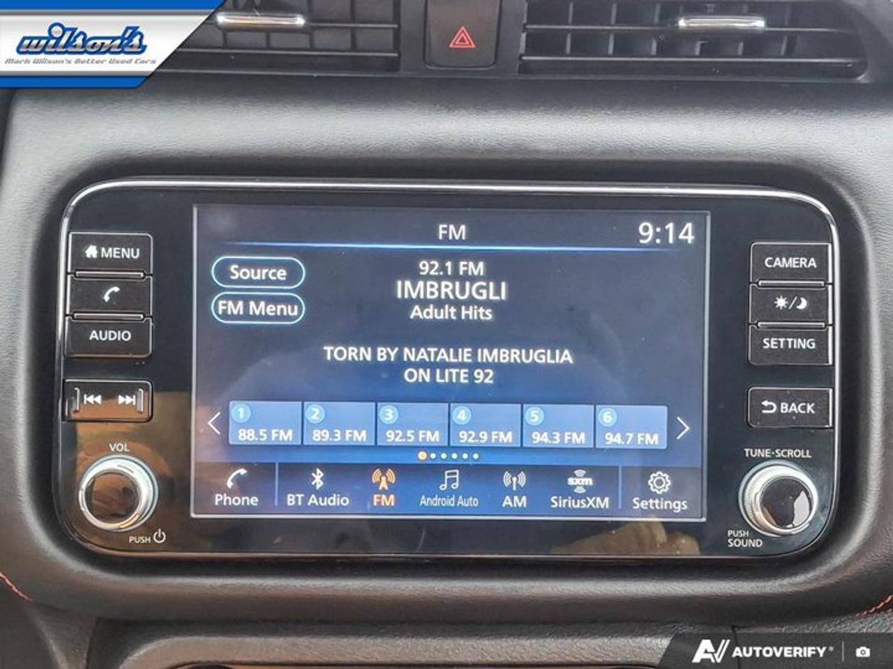 2021 Nissan Kicks SR | Leather | Heated Seats | Remote Start | Bose Audio | CarPlay + Android | Keyless Entry & More ! Photo