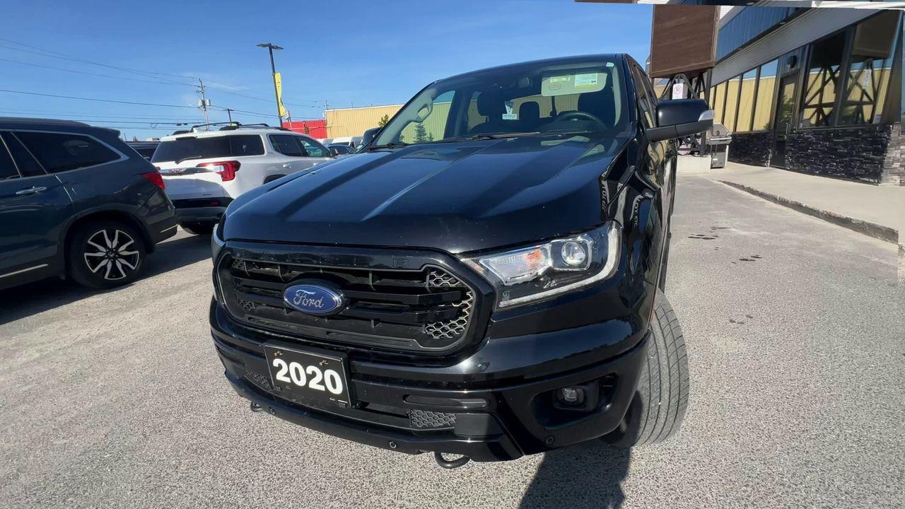 2020 Ford Ranger Lariat 4X4, HEATED LEATHER SEATS, BACK UP CAM, NAV, POWER SEATS!! Photo3