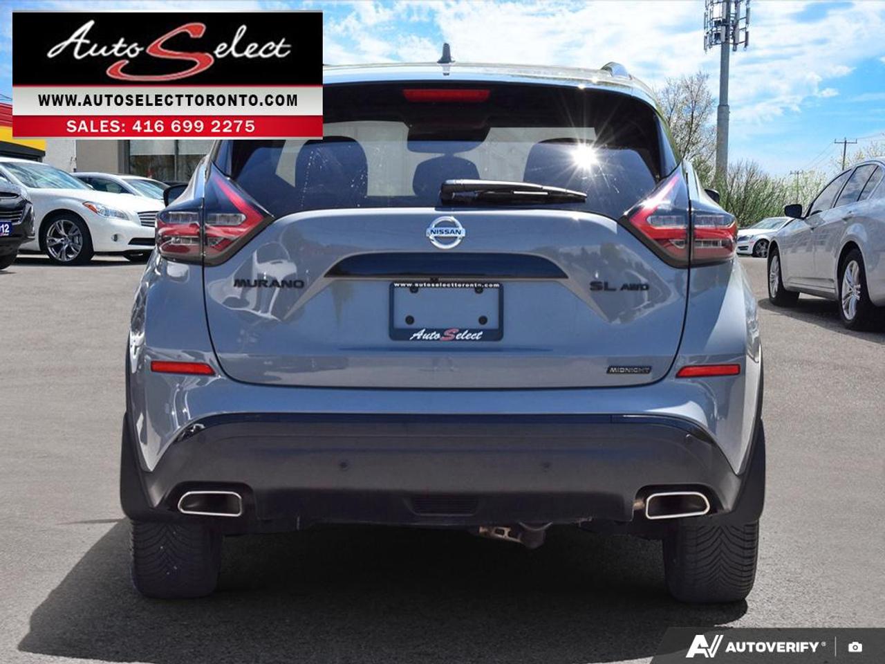 2021 Nissan Murano Midnight Edition AWD - Apple Carplay - Tech Pkg - Clean Carfax Photo4