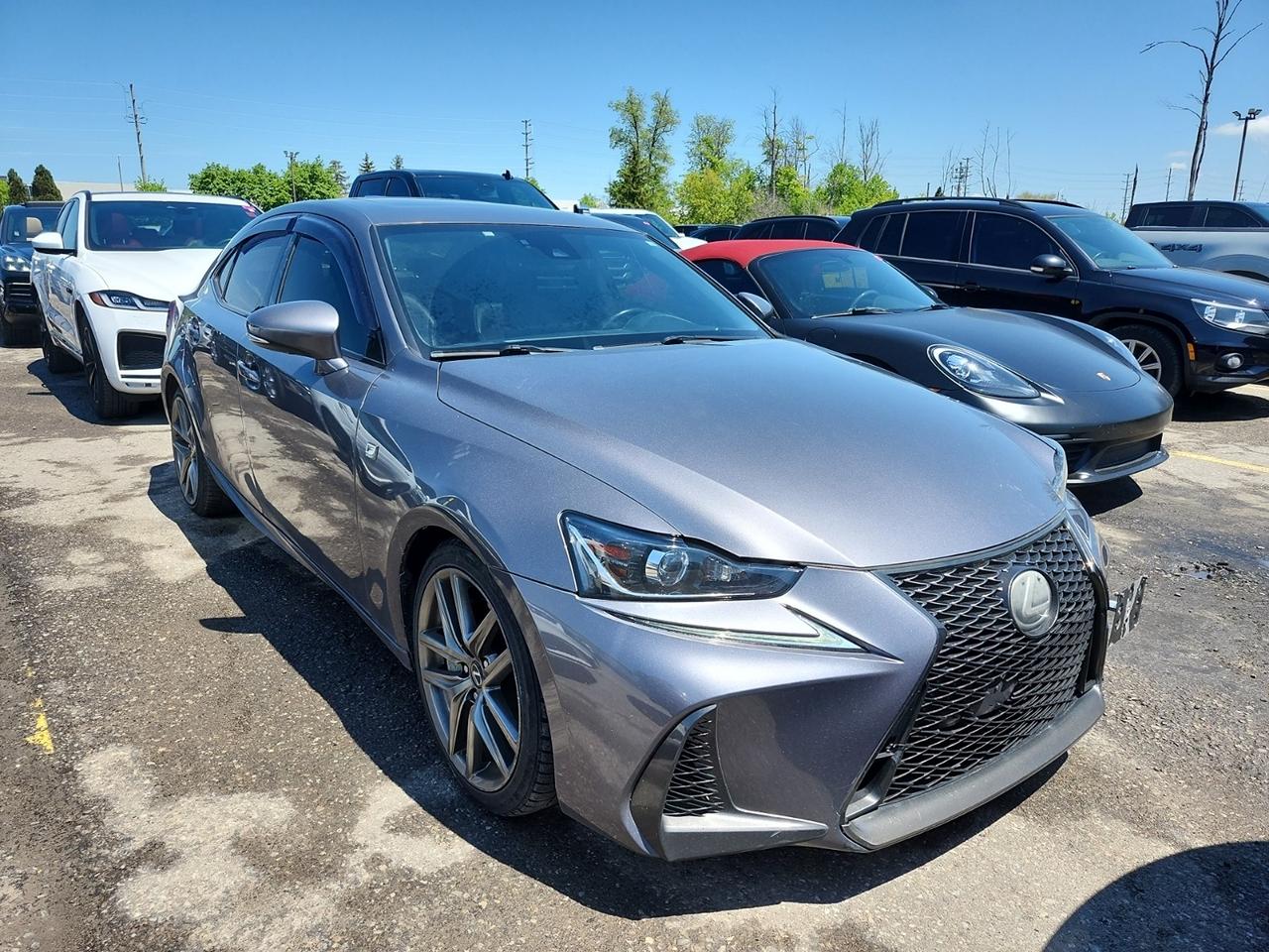 2017 Lexus IS 350 AWD F-SPORT | NAVI | COOLED SEATS | SUNROOF | BSM Photo0