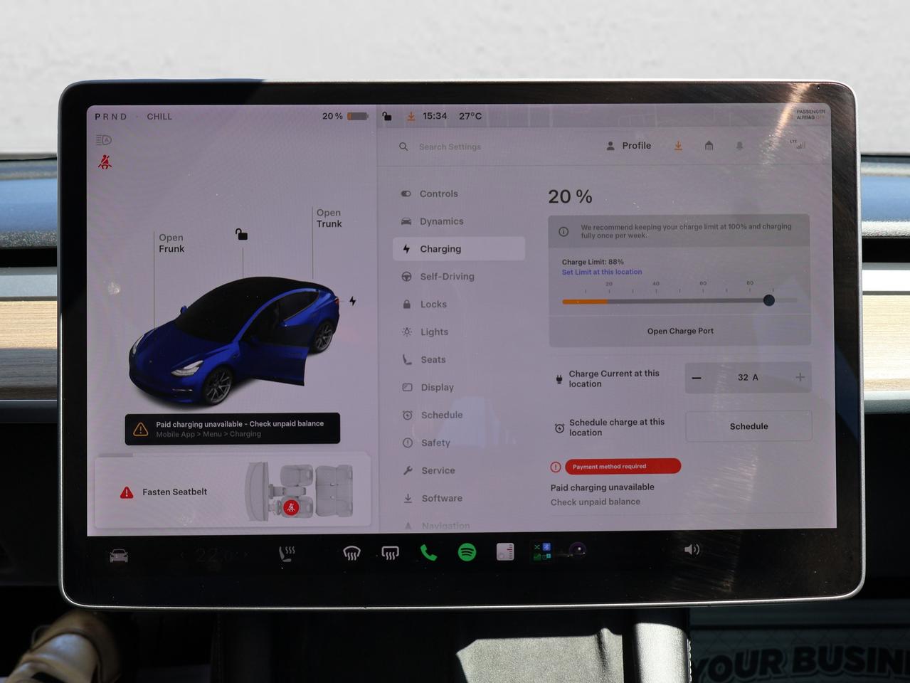 2021 Tesla Model 3 SR PLUS RWD CERTIFIED *2nd WINETR* CAMERA NAV BLUETOOTH LEATHER HEATED SEATS PANO ROOF CRUISE ALLOYS Photo