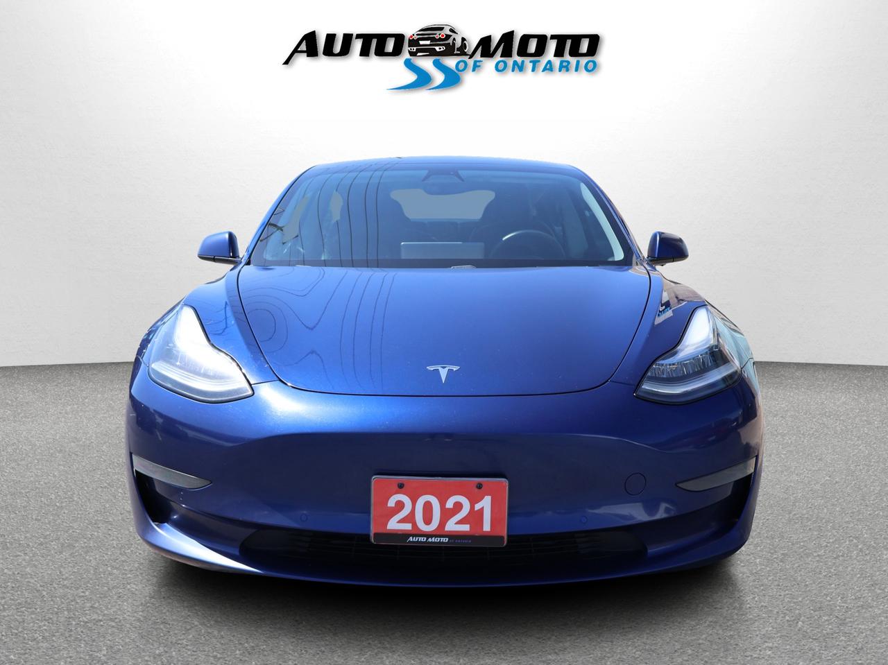 2021 Tesla Model 3 SR PLUS RWD CERTIFIED *2nd WINETR* CAMERA NAV BLUETOOTH LEATHER HEATED SEATS PANO ROOF CRUISE ALLOYS Photo