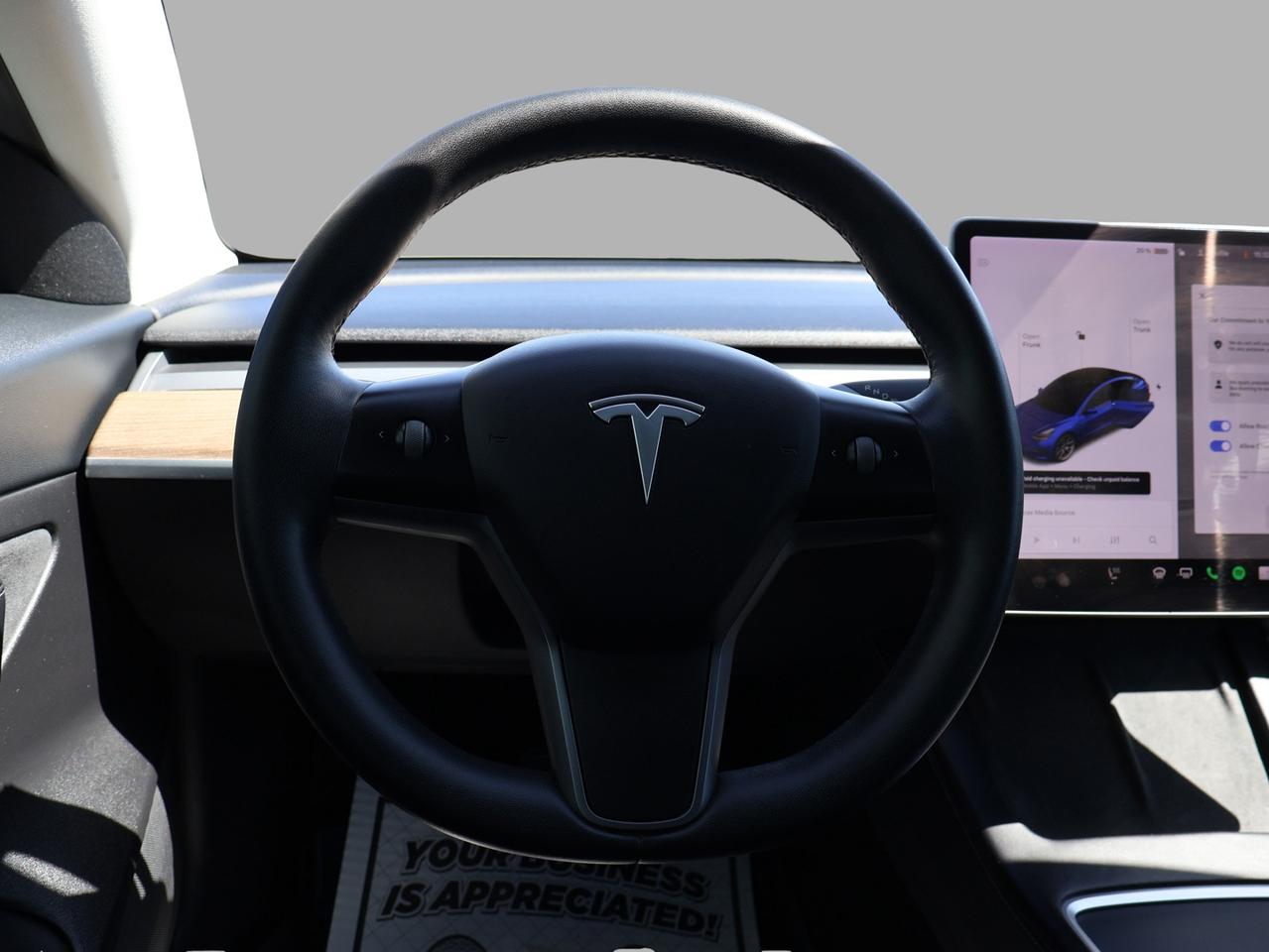 2021 Tesla Model 3 SR PLUS RWD CERTIFIED *2nd WINETR* CAMERA NAV BLUETOOTH LEATHER HEATED SEATS PANO ROOF CRUISE ALLOYS Photo