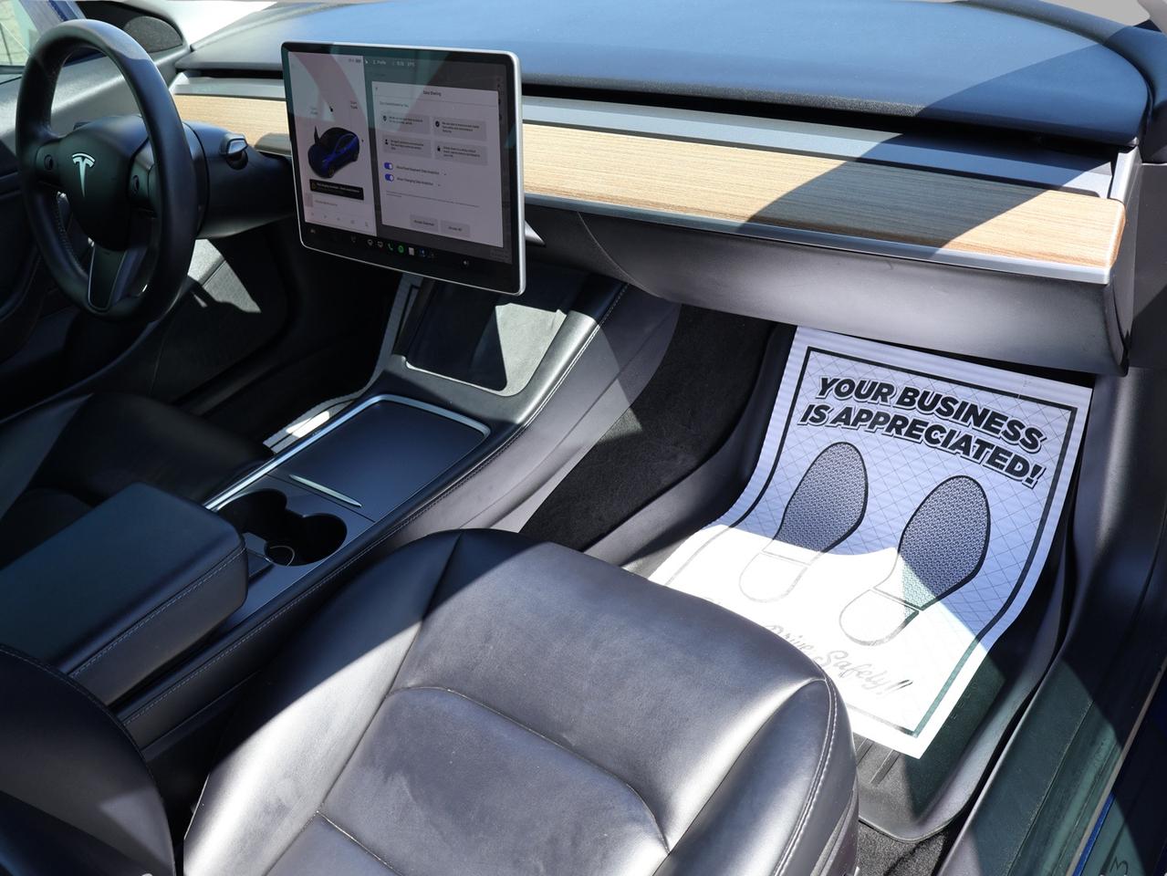 2021 Tesla Model 3 SR PLUS RWD CERTIFIED *2nd WINETR* CAMERA NAV BLUETOOTH LEATHER HEATED SEATS PANO ROOF CRUISE ALLOYS Photo