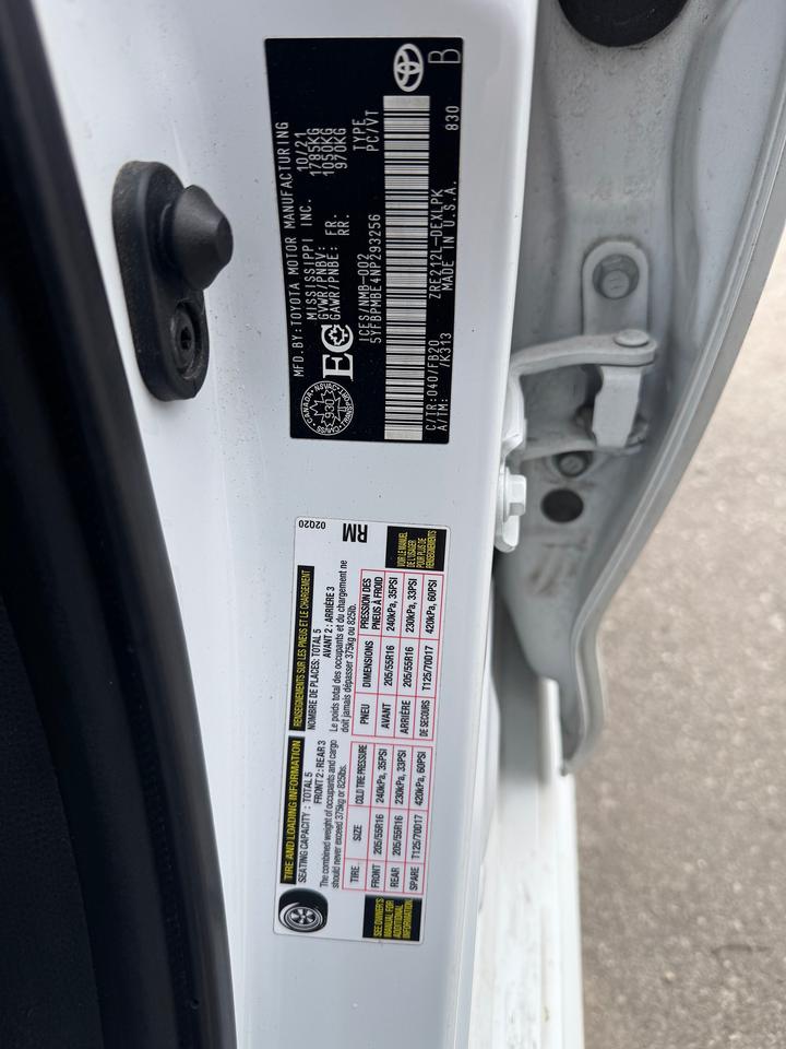 2022 Toyota Corolla LE Photo