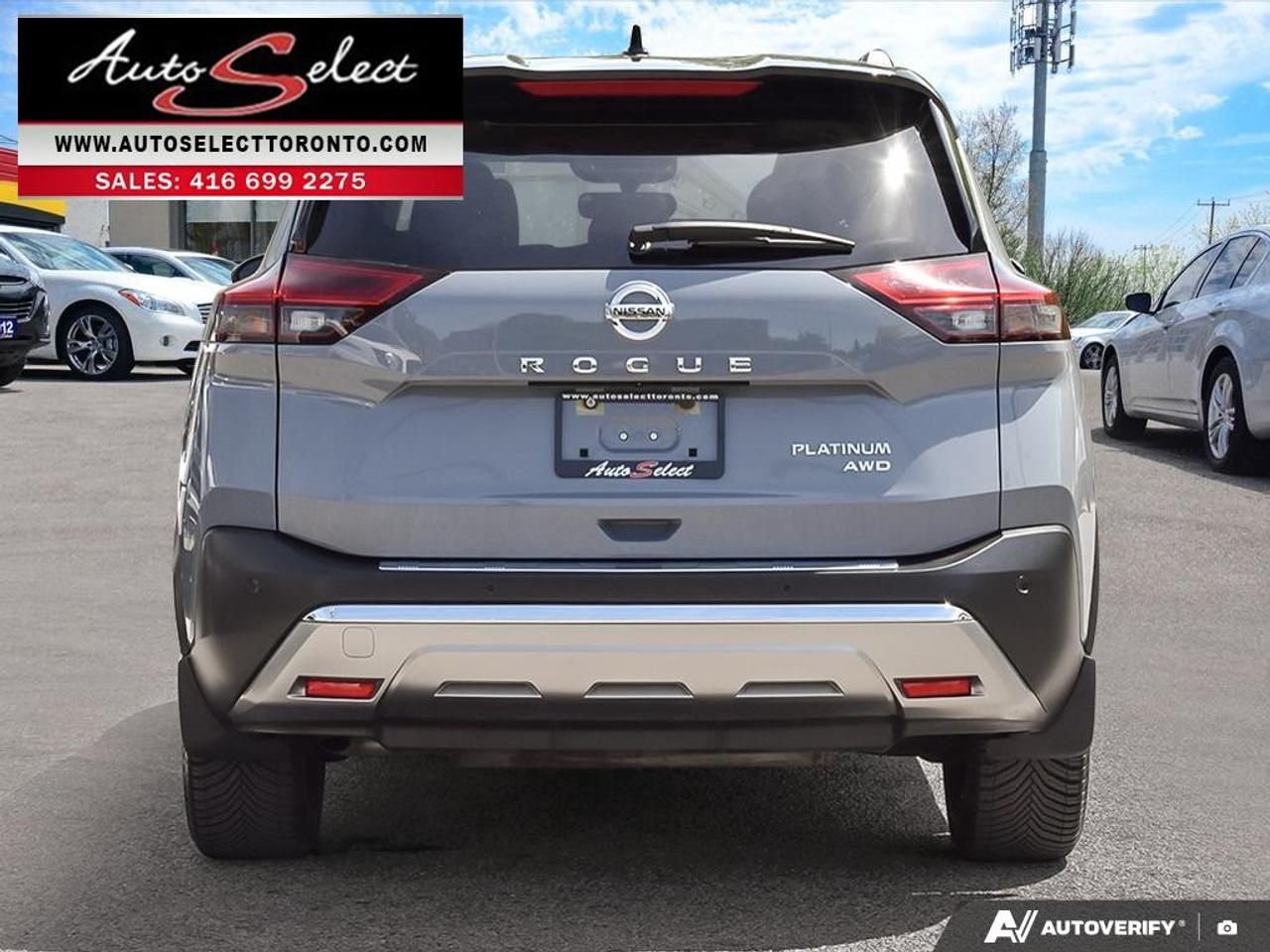 2021 Nissan Rogue Platinum AWD - Apple Carplay - Technology Pkg - Pan Sunroof Photo