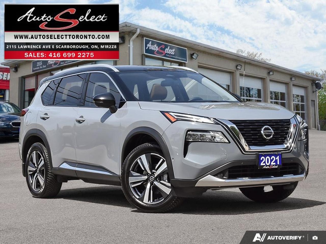 2021 Nissan Rogue Platinum AWD - Apple Carplay - Technology Pkg - Pan Sunroof Photo0
