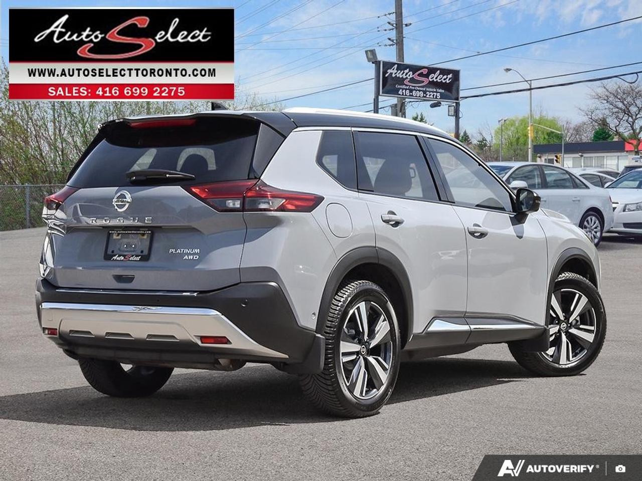 2021 Nissan Rogue Platinum AWD - Apple Carplay - Technology Pkg - Pan Sunroof Photo