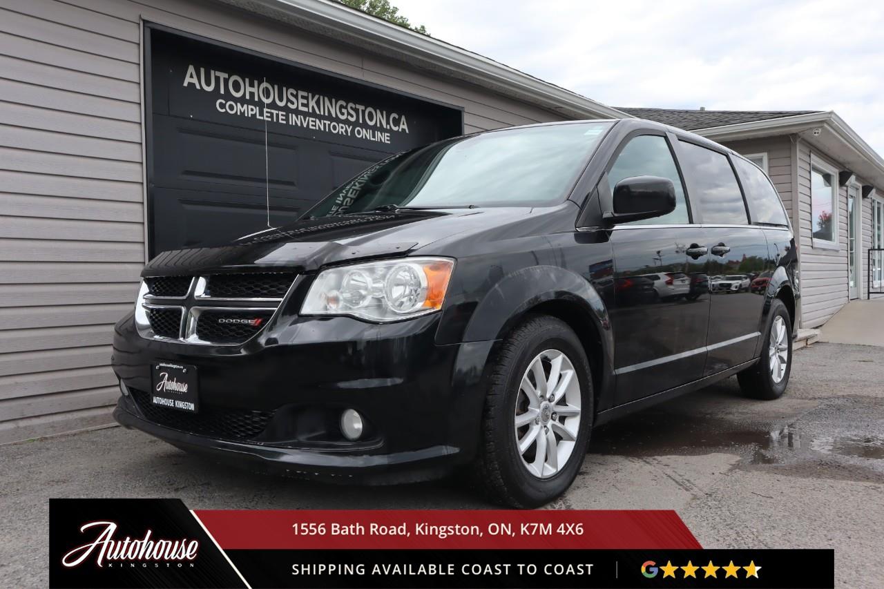 <p><strong>The 2019 Dodge Grand Caravan SXT</strong><span style=color:rgba( 0 , 0 , 0 , 0.9 )>  featuring a 3.6-liter Pentastar V6 delivering an <strong>estimated 13.7 L/100km city and 9.4 L/100km highway fuel efficiency.</strong> The SXT trim showcases premium cloth seating that includes Stow 'n Go second-row seats that fold flat into the floor for seamless cargo conversion, 8-way power driver seat, tri-zone manual climate control with rear controls, and Uconnect 6.5-inch touchscreen with Bluetooth streaming, SiriusXM satellite radio capability, and a 6-speaker audio system. Power sliding doors and power liftgate provide convenient family access, while safety features include ParkView rear backup camera, ParkSense rear park assist, electronic stability control, and advanced multistage front airbags. Additional features include keyless entry with push-button start, remote engine start, overhead console with observation mirror, and so much more!</span></p>