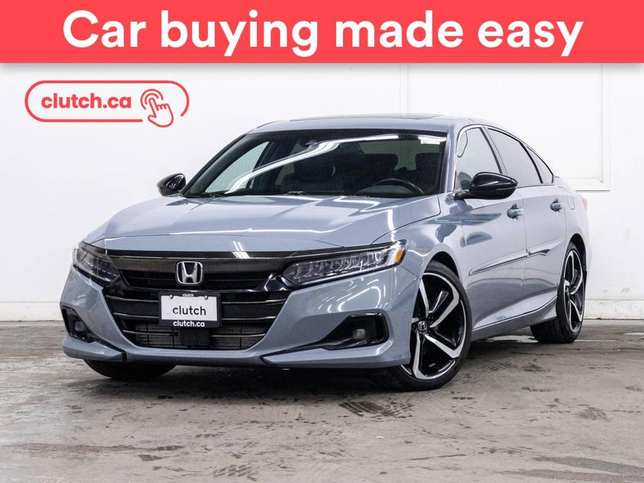 Electric Parking Brake, Brake Assist, Front Heated Seats and more!<br> <br>Clutch is the largest online used car retailer in Canada, delivering a seamless, hassle-free car-buying experience to drivers everywhere. Shop thousands of used cars online, get the right one delivered to your door, and enjoy peace of mind with our 10-Day Money-Back Guarantee. How sweet is that? To learn more, visit clutch.ca.<br> <br>The top features for this car include:<br> <br>Auto Stop/Start<br>Electric Parking Brake<br>Brake Assist<br>Front Heated Seats<br>Power Lumbar Support<br>Folding Rear Seats<br>Climate Control<br>Dual Zone Front Climate Control<br>Premium Sound System<br>Speed-Sensitive Volume<br>Bluetooth Music<br>Touchscreen Display<br>Cruise Control<br>Adaptive Cruise Control<br>12V Outlet<br>Hands Free Device Connectivity<br>Apple CarPlay<br>Android Auto<br>Wireless Charging<br>USB Input<br>Keyless Entry<br>Push Button Start<br>Passive Keyless Entry<br>Keyfob Remote Start<br>Lane Departure Warning<br>Active Lane Keep Assistance<br>Blindspot Sensors<br>Forward Collision Mitigation<br>Rear Collision Warning<br>Rear Cross Traffic Alert<br>Pedestrian Detection<br>Driver Attention Alert<br>Traffic Sign Recognition<br>Heated Steering Wheel<br>One-Touch Windows<br>Rear Window Defroster<br>Sunroof<br>Hill Assistance<br>Automatic High Beams<br>Rear View Camera<br>Power Driver Seat<br>AM/FM Stereo<br> <br>Seamless home delivery - Delivery to your door in a matter of days. Available on select packages.<br> <br>Try it out for 10 days - If you do not like it, we will take it back. <br> <br>Quality assured - All cars go through our rigorous 210-point inspection and reconditioning process.<br> <br>Peace of mind - Warranty and protection plans available.<br> <br>Haggle-free - No haggling or hard sells.<br> <br>100% Transparency - Full inspection reports on every car, including high-res photography and a free Carfax report.<br> <br>Listed price is for cash purchase only and does not include taxes, Shipping Fees (if applicable), Delivery Fees (if applicable), government licensing fees.<br> <br>Previous Provincial Registrations:<br>Ontario<br> <br>Stock # 106637