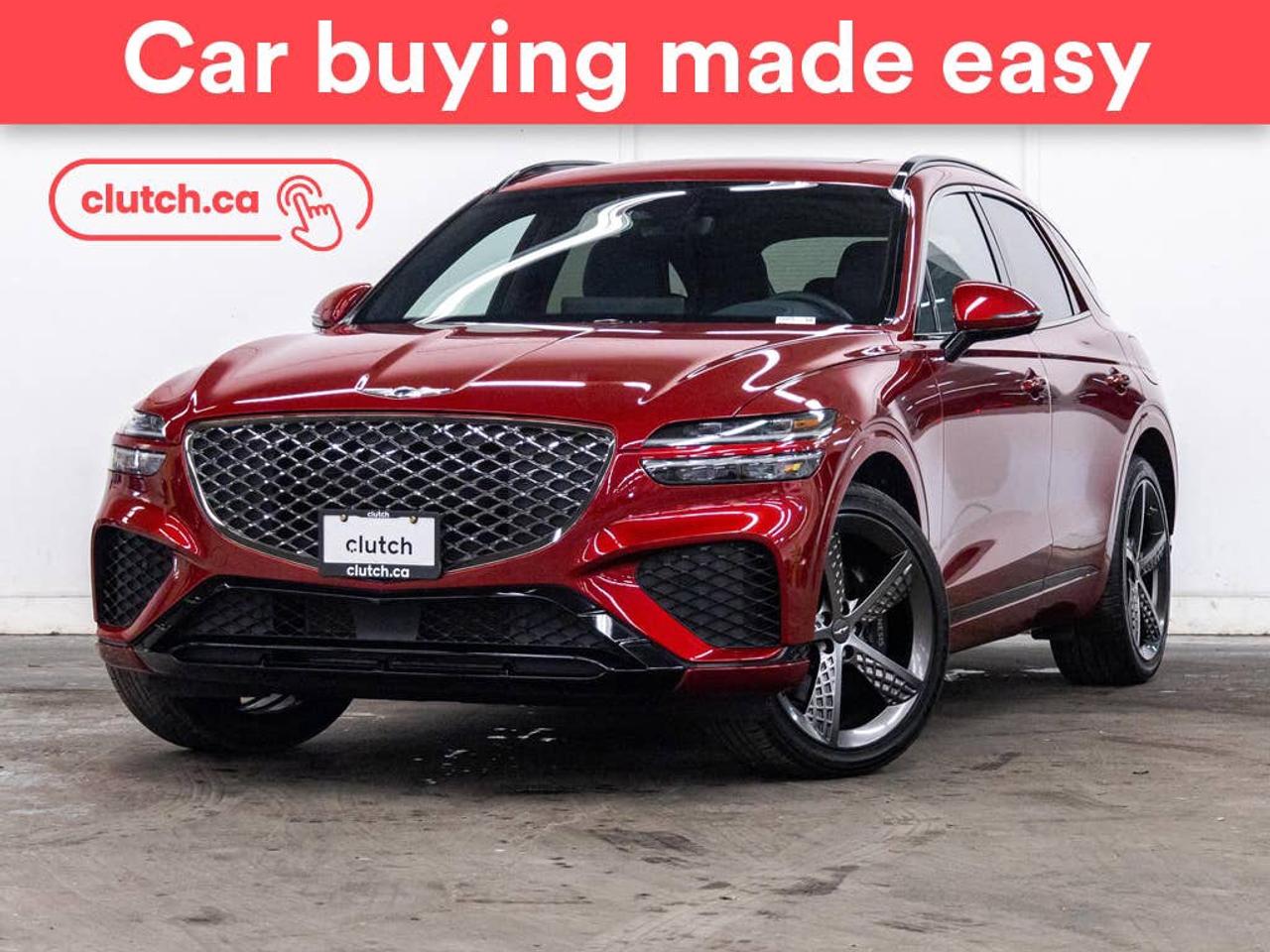 Electric Parking Brake, Painted Calipers, Brake Assist and more!<br> <br>Clutch is the largest online used car retailer in Canada, delivering a seamless, hassle-free car-buying experience to drivers everywhere. Shop thousands of used cars online, get the right one delivered to your door, and enjoy peace of mind with our 10-Day Money-Back Guarantee. How sweet is that? To learn more, visit clutch.ca.<br> <br>The top features for this car include:<br> <br>Auto Stop/Start<br>Electric Parking Brake<br>Painted Calipers<br>Brake Assist<br>Power Tailgate/Hatch<br>Auto Dimming Rearview Mirror<br>Front Heated Seats<br>Ventilated Front Seats<br>Power Lumbar Support<br>Rear Heated Seats<br>Folding Rear Seats<br>Driver Seat Memory System<br>Climate Control<br>Dual Zone Front Climate Control<br>Rear Climate Control<br>Rear Climate Vents<br>Premium Sound System<br>Speed-Sensitive Volume<br>Bluetooth Music<br>Touchscreen Display<br>GPS Navigation<br>Cruise Control<br>Adaptive Cruise Control<br>Integrated Garage Door Opener<br>12V Outlet<br>Hands Free Device Connectivity<br>Apple CarPlay<br>Android Auto<br>Wireless Charging<br>USB Input<br>Keyless Entry<br>Push Button Start<br>Passive Keyless Entry<br>Keyfob Remote Start<br>Heads Up Display<br>Power Folding Exterior Mirrors<br>Rear Seat Reminder<br>Lane Departure Warning<br>Active Lane Keep Assistance<br>Blindspot Sensors<br>Forward Collision Mitigation<br>Rear Collision Warning<br>Rear Collision Mitigation<br>Rear Cross Traffic Alert<br>Pedestrian Detection<br>Driver Attention Alert<br>Heated Steering Wheel<br>One-Touch Windows<br>Rain Sensing Wipers<br>Rear Window Defroster<br>Sunroof<br>Hill Assistance<br>Automatic High Beams<br>Rear View Camera<br>Power Driver Seat<br>Power Passenger Seat<br>Ambient Lighting<br>App Remote Start<br>Parking Sensors<br>Rear Parking Sensors<br>360 Camera<br> <br>Seamless home delivery - Delivery to your door in a matter of days. Available on select packages.<br> <br>Try it out for 10 days - If you do not like it, we will take it back. <br> <br>Quality assured - All cars go through our rigorous 210-point inspection and reconditioning process.<br> <br>Peace of mind - Warranty and protection plans available.<br> <br>Haggle-free - No haggling or hard sells.<br> <br>100% Transparency - Full inspection reports on every car, including high-res photography and a free Carfax report.<br> <br>Listed price is for cash purchase only and does not include taxes, Shipping Fees (if applicable), Delivery Fees (if applicable), government licensing fees.<br> <br>Previous Provincial Registrations:<br>Alberta<br> <br>Stock # 106734