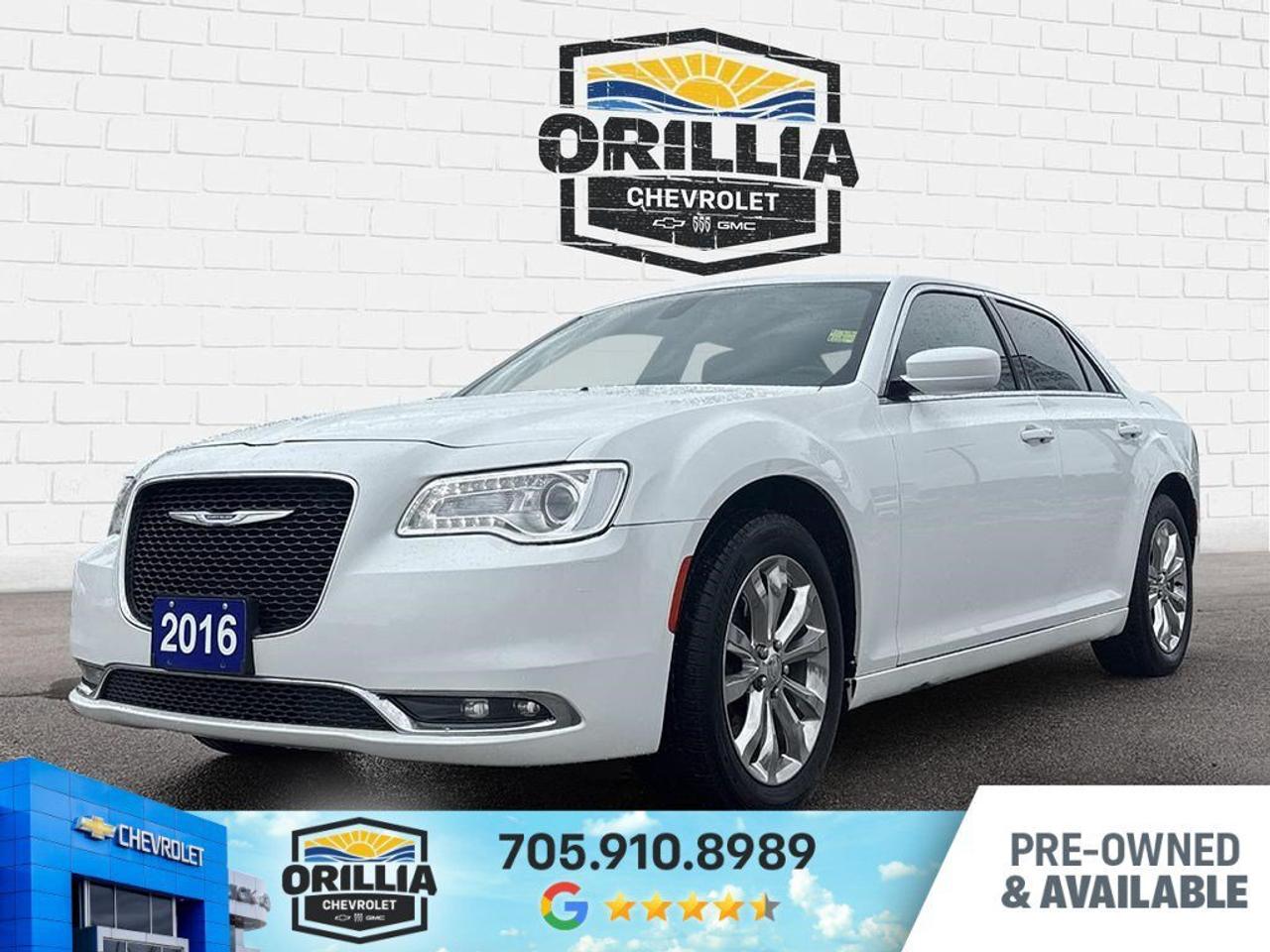 Bright White Clearcoat 2016 Chrysler 300 Touring 4D Sedan AWD
8-Speed Automatic Pentastar 3.6L V6 VVT


Did this vehicle catch your eye? Book your VIP test drive with one of our Sales and Leasing Consultants to come see it in person.

Remember no hidden fees or surprises at Jim Wilson Chevrolet. We advertise all in pricing meaning all you pay above the price is tax and cost of licensing.


Awards:
  * 2016 KBB.com Best Buy Awards Finalist   * 2016 KBB.com Brand Image Awards