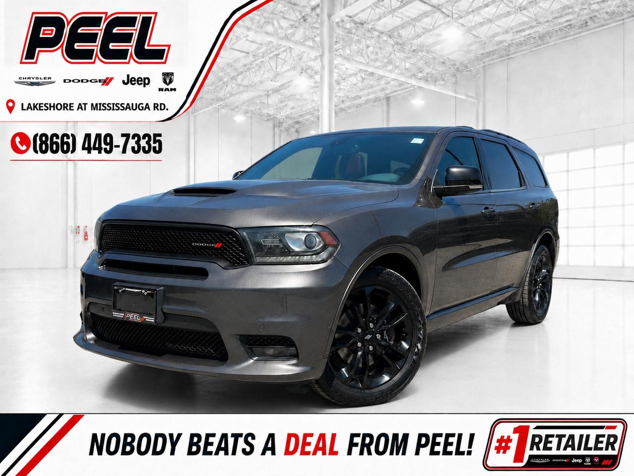 Used 2020 Dodge Durango RT Blacktop | 6Seat | Sunroof | Tow Pkg | 4X4 for sale in Mississauga, ON