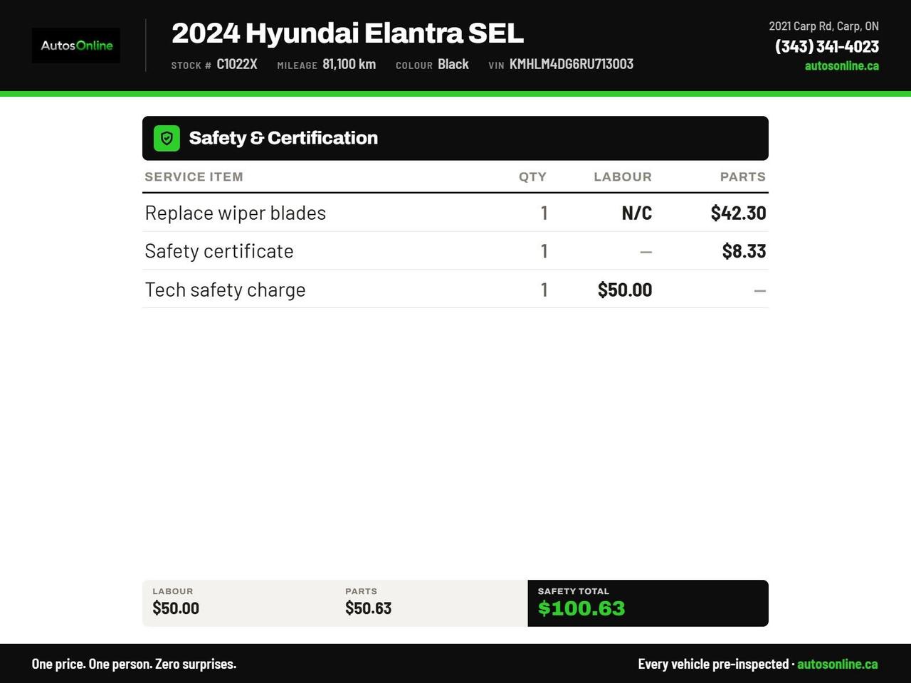 2024 Hyundai Elantra PREFERRED-HEATED SEATS/WHEEL-CARPLAY-ANDROID AUTO Photo