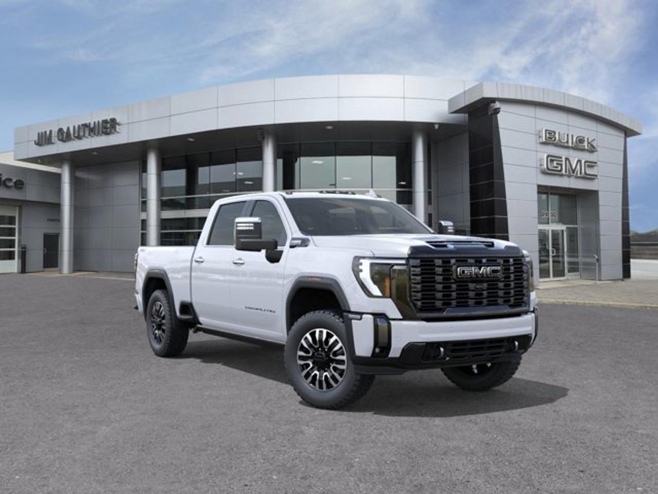 The 2026 GMC Sierra 2500HD Denali Ultimate is engineered to deliver exceptional power, boasting a 6.6L Duramax Turbo-Diesel V8 engine that produces 470 horsepower and an impressive 975 lb-ft of torque. Paired with a smooth 10-speed automatic transmission and a robust 4-wheel-drive system, this truck is ready to handle heavy towing, off-road trails, or daily driving with absolute confidence. The inclusion of the X31 Off-Road Package, featuring hill descent control and heavy-duty suspension, ensures you have the stability and grip needed for any terrain.<br />Inside the cabin, you are surrounded by sophisticated luxury and cutting-edge technology. The Alpine Umber interior features full-grain leather seating with massage, heating, and ventilation for both the driver and front passenger. With a massive 13.4-inch touchscreen, a 15-inch head-up display, and a premium 12-speaker Bose sound system, every drive becomes a first-class experience. Practicality is just as advanced, with the MultiPro Tailgate and an integrated trailering system that makes hitching and towing easier than ever before.<br />Safety remains a top priority, and this Sierra 2500HD comes packed with comprehensive driver-assistance features. You will benefit from advanced systems like forward collision alert, lane departure warning, and a high-definition surround vision camera that provides a clear view of your surroundings. From its striking Glacier White Tricoat exterior to its thoughtful interior design, this vehicle is built for those who refuse to compromise on strength or convenience.