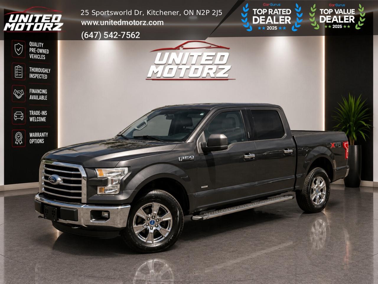 2016 Ford F-150 XLT 4WD SUPER CREW 145" w/XTR Pckg ~ CERTIFIED~ NO Photo
