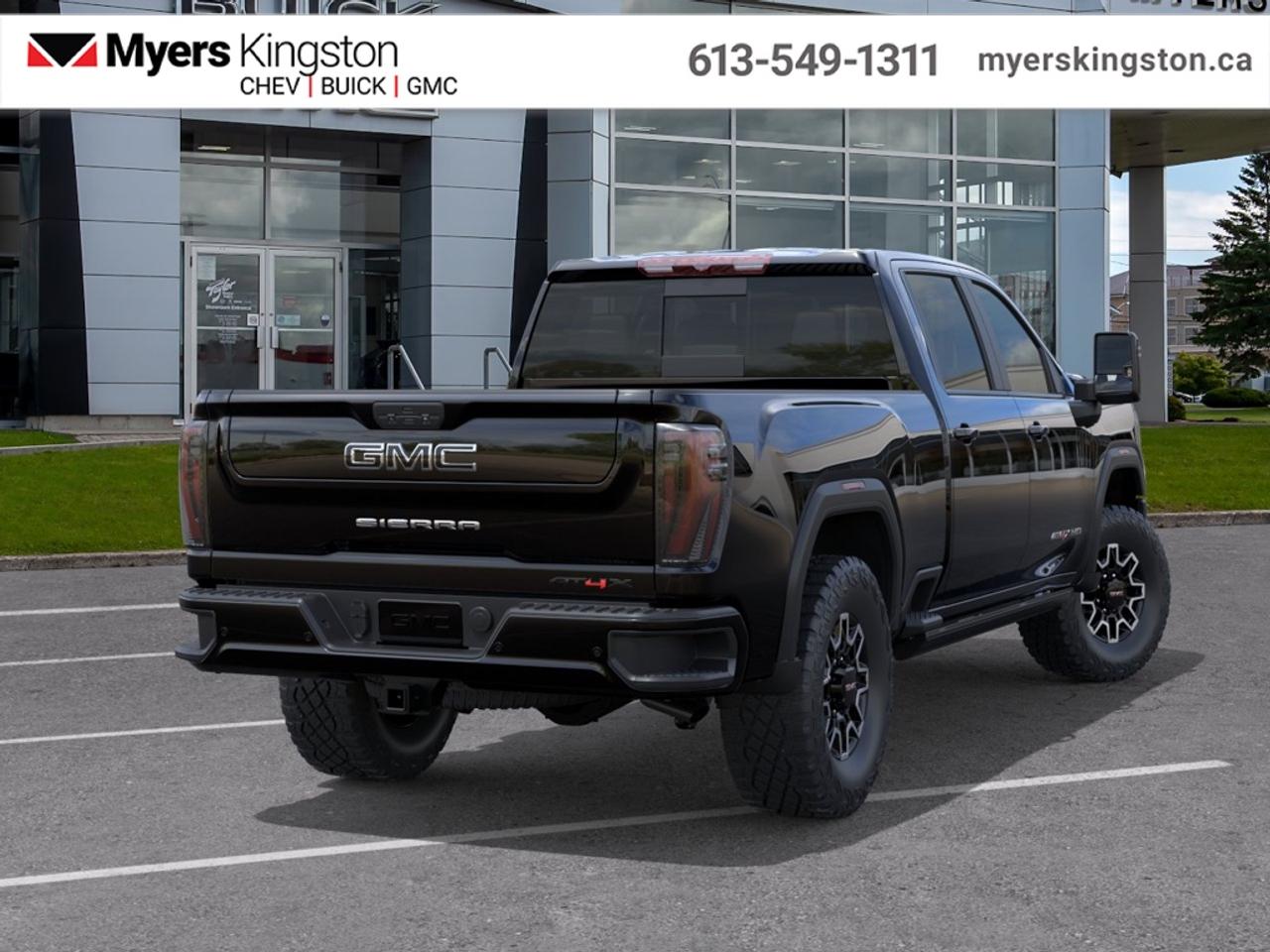 2026 GMC Sierra 2500 HD AT4X  - Leather Seats - $851 B/W Photo