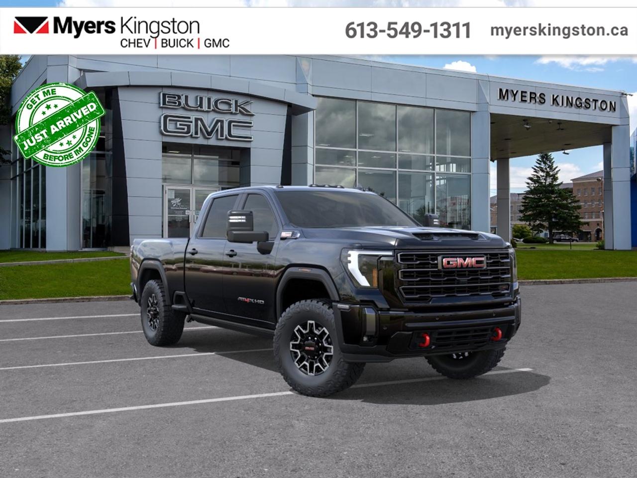 2026 GMC Sierra 2500 HD AT4X  - Leather Seats - $851 B/W Photo