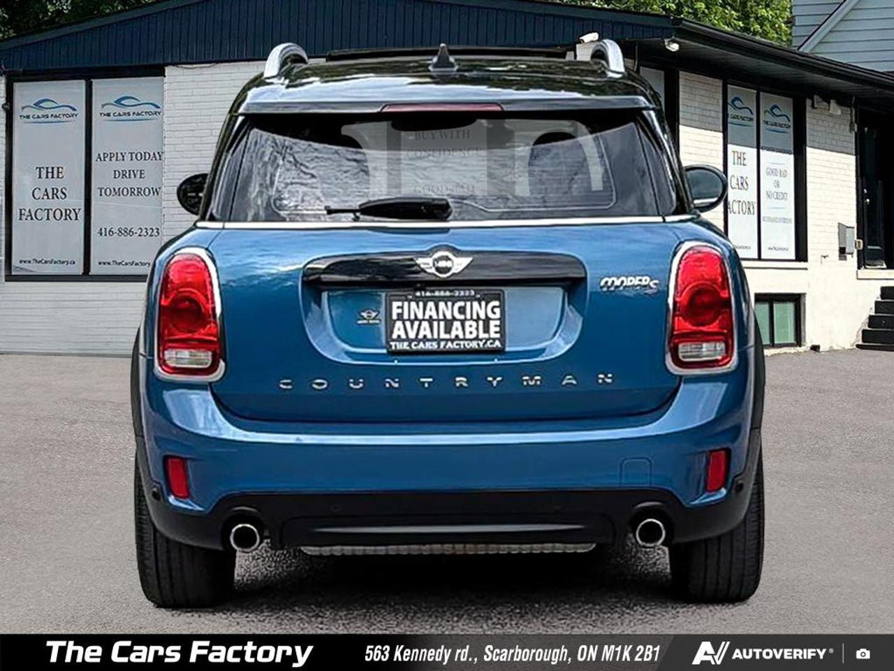 2018 MINI Countryman S ALL4 6MT Apple CarPlay / Camera Loaded! Photo