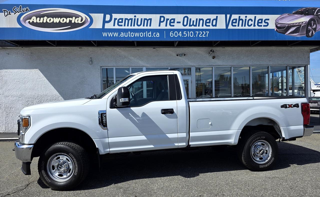 Used 2022 Ford SUPER DUTY F-250 SRW XL 4WD Reg Cab 8' Box 6.2L Gas *No Accidents* for sale in Langley, BC