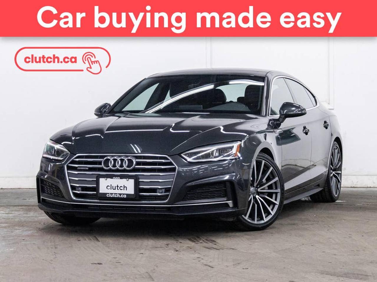 Electric Parking Brake, Brake Assist, Power Tailgate/Hatch and more!<br> <br>Clutch is the largest online used car retailer in Canada, delivering a seamless, hassle-free car-buying experience to drivers everywhere. Shop thousands of used cars online, get the right one delivered to your door, and enjoy peace of mind with our 10-Day Money-Back Guarantee. How sweet is that? To learn more, visit clutch.ca.<br> <br>The top features for this car include:<br> <br>Auto Stop/Start<br>Electric Parking Brake<br>Brake Assist<br>Power Tailgate/Hatch<br>Cornering Lights<br>Auto Dimming Rearview Mirror<br>Front Heated Seats<br>Power Lumbar Support<br>Folding Rear Seats<br>Driver Seat Memory System<br>Climate Control<br>Dual Zone Front Climate Control<br>Rear Climate Control<br>Rear Climate Vents<br>Speed-Sensitive Volume<br>Bluetooth Music<br>GPS Navigation<br>Cruise Control<br>Integrated Garage Door Opener<br>12V Outlet<br>Hands Free Device Connectivity<br>Apple CarPlay<br>Android Auto<br>USB Input<br>Keyless Entry<br>Push Button Start<br>Passive Keyless Entry<br>Forward Collision Mitigation<br>Rear Collision Warning<br>Rear Collision Mitigation<br>One-Touch Windows<br>Rain Sensing Wipers<br>Rear Window Defroster<br>Sunroof<br>Hill Assistance<br>Automatic High Beams<br>Rear View Camera<br>Parking Sensors<br>Rear Parking Sensors<br>Power Driver Seat<br>Power Passenger Seat<br>Ambient Lighting<br> <br>Seamless home delivery - Delivery to your door in a matter of days. Available on select packages.<br> <br>Try it out for 10 days - If you do not like it, we will take it back. <br> <br>Quality assured - All cars go through our rigorous 210-point inspection and reconditioning process.<br> <br>Peace of mind - Warranty and protection plans available.<br> <br>Haggle-free - No haggling or hard sells.<br> <br>100% Transparency - Full inspection reports on every car, including high-res photography and a free Carfax report.<br> <br>Listed price is for cash purchase only and does not include taxes, Shipping Fees (if applicable), Delivery Fees (if applicable), government licensing fees.<br> <br>Previous Provincial Registrations:<br>Ontario<br> <br>Stock # 106855
