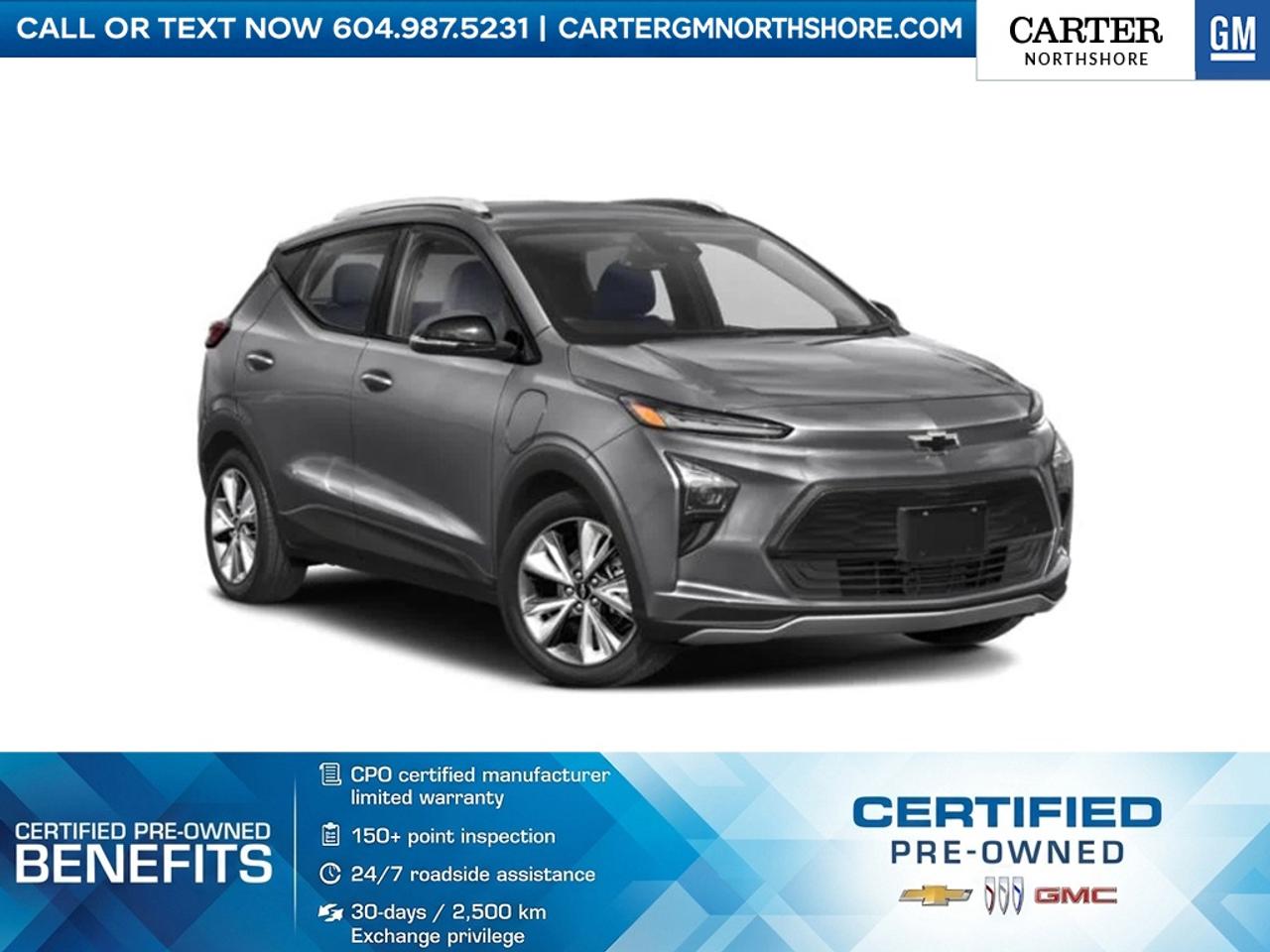 Used 2023 Chevrolet Bolt EUV LT/WIRELESS CHARGING/REAR PARK ASSIST for sale in North Vancouver, BC