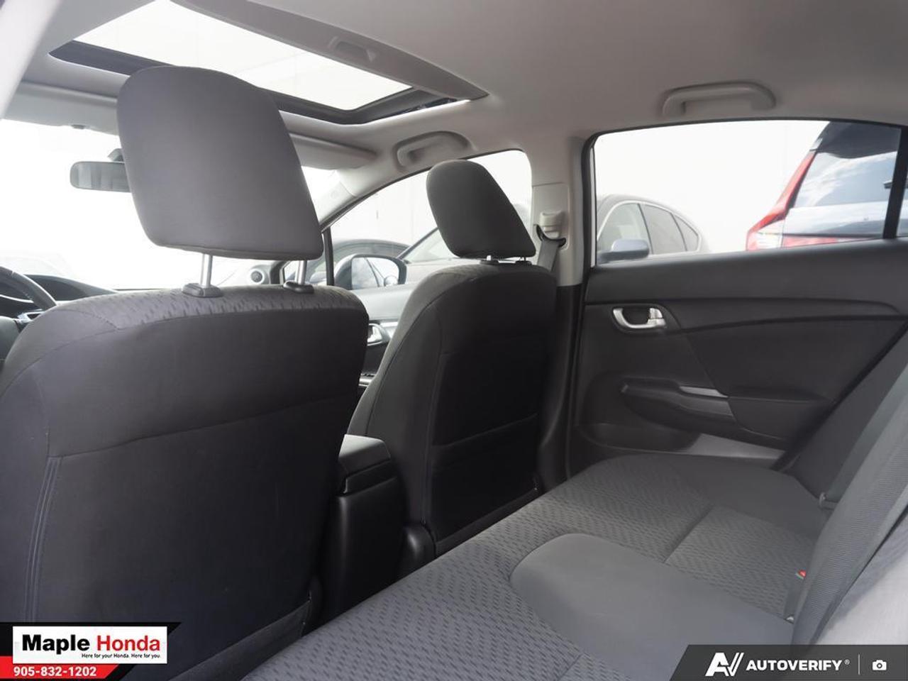 2014 Honda Civic Sedan Sunroof| Heated Seats| Honda Lane Watch| Bluetooth Photo