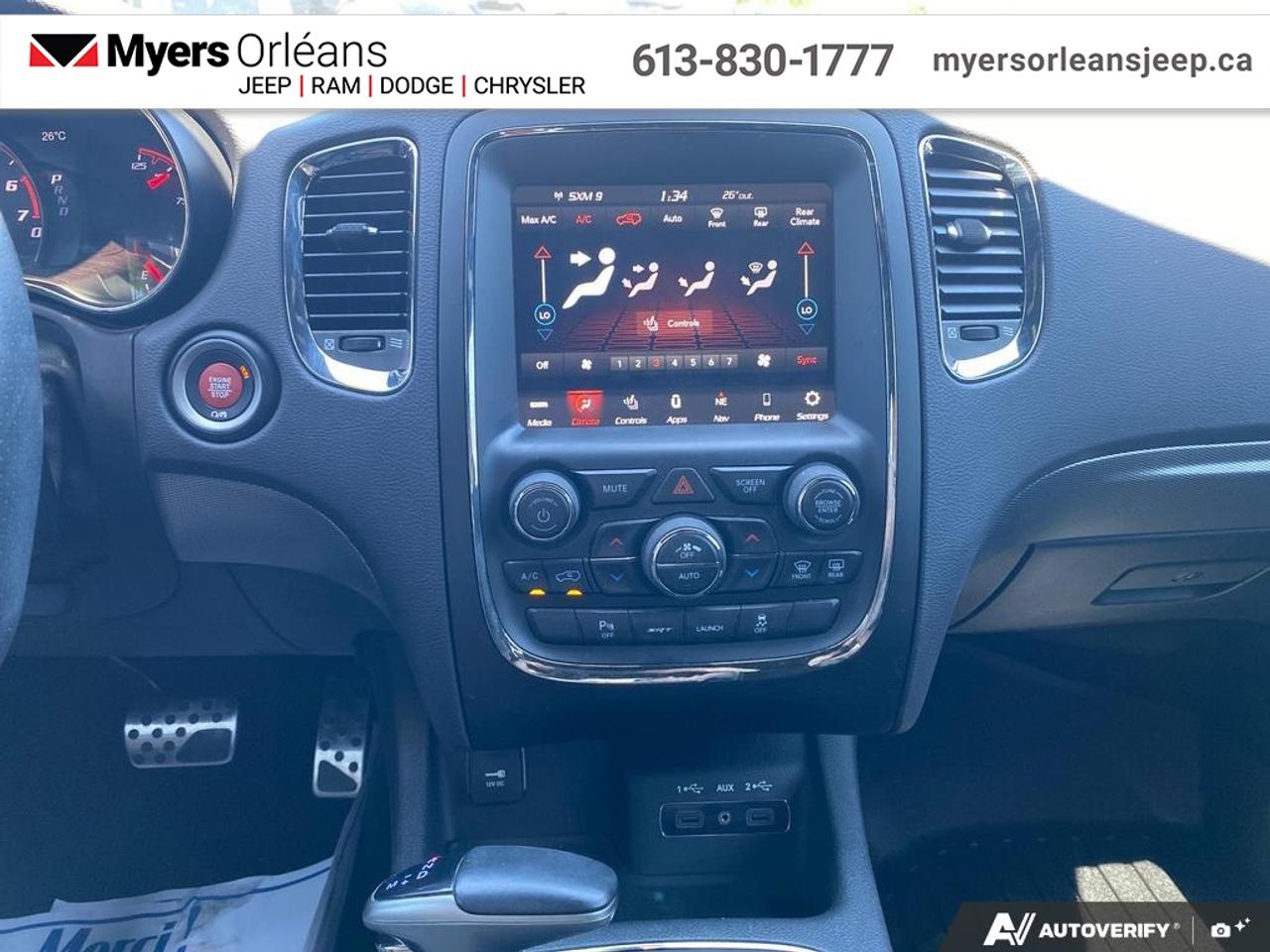 2018 Dodge Durango SRT  - Navigation -  Leather Seats - $179.08 /Wk Photo